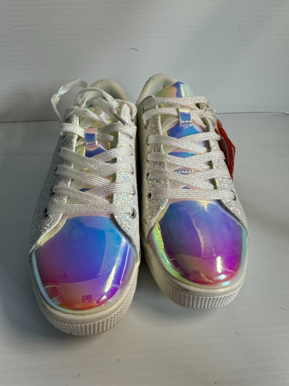 New White Sparkle sneakers